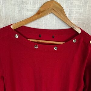 Red Sweater with sparkle size XL